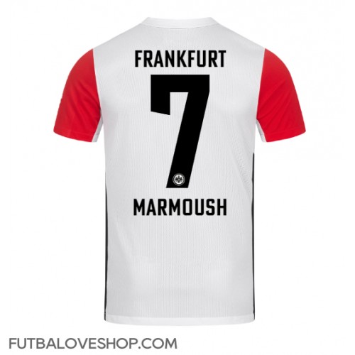 Dres Eintracht Frankfurt Omar Marmoush #7 Domáci 2024-25 Krátky Rukáv